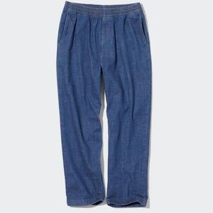 Uniqlo Relaxed Ankle Denim Pants NWT XL Lightweight Pants Coastal Minimalist